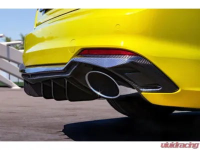 Capristo Exhaust Valved Exhaust System with Mid-Pipes and RS Oval Tips for Audi RS5 F5 - 02AU00503014-B