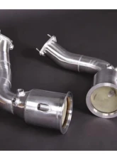 Capristo Exhaust Race Downpipes for Audi RS6 RS7 C8 S8 D5 - T309 Stainless Steel                                     - 02AU01903039CD - Image 3