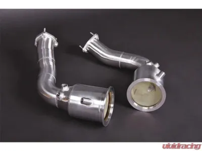 Capristo Exhaust Race Downpipes for Audi RS6 RS7 C8 S8 D5 - T309 Stainless Steel - 02AU01903039CD