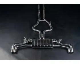 Capristo Exhaust Valved Exhaust System with Mid Pipes for Audi RSQ3 (OEM Actuators)