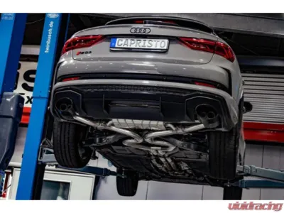 Capristo Exhaust Valved Exhaust System with Mid Pipes for Audi RSQ3 (OEM Actuators) - 02AU10903026