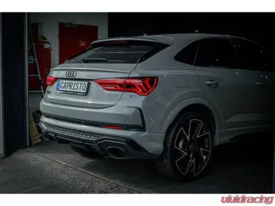 Capristo Exhaust Valved Exhaust System with Mid Pipes for Audi RSQ3 (OEM Actuators) - 02AU10903026