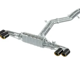 Capristo Exhaust Valved Exhaust with MidSilencer Spare - Wicrom Tips (OE Actuators)