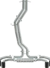 Capristo Exhaust Valved Exhaust with MidSilencer Spare - Wicrom Tips (OE Actuators)                                     - 02AU11903020-B - Image 2