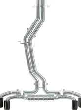 Capristo Exhaust Valved Exhaust with MidSilencer Spare - Wicrom Tips (OE Actuators)                                     - 02AU11903020-G - Image 2