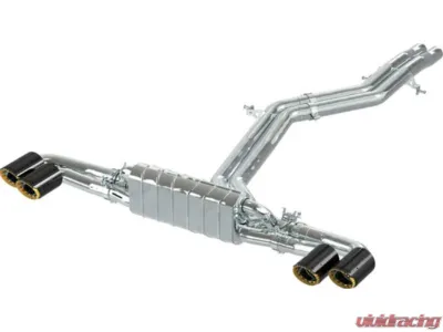 Capristo Exhaust Valved Exhaust with MidSilencer Spare - Wicrom Tips (OE Actuators) - 02AU11903020-R