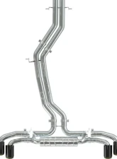 Capristo Exhaust Valved Exhaust with MidSilencer Spare - Wicrom Tips (OE Actuators)                                     - 02AU11903020-R - Image 2