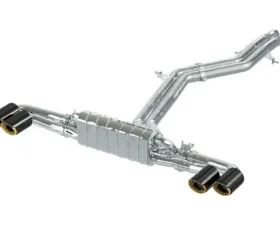 Capristo Exhaust Valved Exhaust with MidSilencer Spare - Wicrom Tips (OE Actuators)