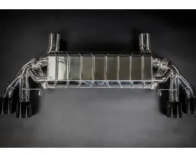 Capristo Exhaust Valved Exhaust with 200 cell OPF, PreSilencer Spares & Wicrom Tips(CES3)