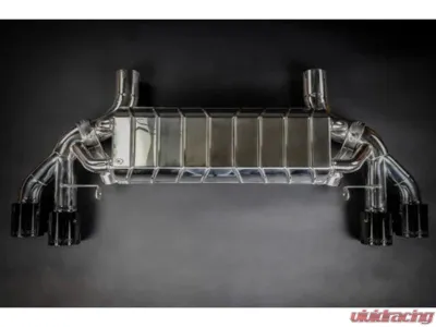 Capristo Exhaust Valved Exhaust with 200 cell OPF, PreSilencer Spares & Wicrom Tips(CES3) - 02BM03803028-R