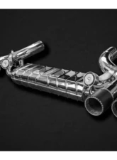 Capristo Exhaust Valved Exhaust with 200 cell OPF, PreSilencer Spares & Wicrom Tips(CES3)                                     - 02BM03803028-S - Image 2