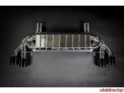 Capristo Exhaust Valved Exhaust with 200 cell OPF, MidSilencer Spare & Wicrom Tips (OE Actuators) - 02BM03803034-R