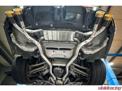 Capristo Exhaust Valved Exhaust with 200 cell OPF, MidSilencer Spare & Wicrom Tips (OE Actuators) - 02BM03803034-R