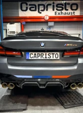 Capristo Exhaust Valved Exhaust with 200 cell OPF, MidSilencer Spare & Wicrom Tips (OE Actuators)                                     - 02BM03803034-R - Image 9