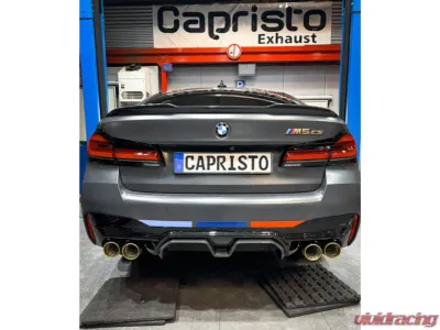 Capristo Exhaust Valved Exhaust with 200 cell OPF, MidSilencer Spare & Wicrom Tips (OE Actuators) - 02BM03803034-R