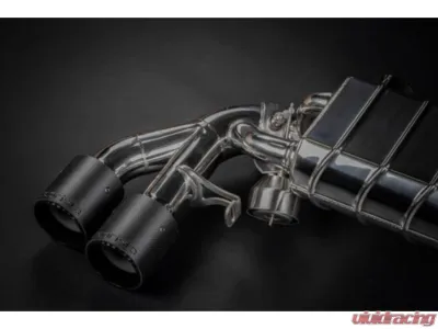 Capristo Exhaust Valved Exhaust with 200 cell OPF, MidSilencer Spare & Wicrom Tips (OE Actuators) - 02BM03803036-S