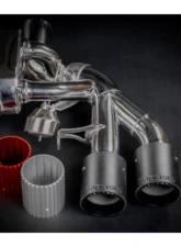 Capristo Exhaust Valved Exhaust with 200 cell OPF, MidSilencer Spare & Wicrom Tips (OE Actuators)                                     - 02BM03803036-S - Image 6