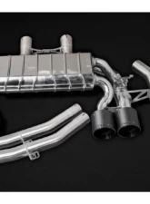 Capristo Exhaust ECE Valved Exhaust, Middle Silencer Spare & Wicrom Tips (OE Actuators)                                     - 02BM07403025-B - Image 8