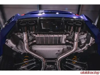 Capristo Exhaust Valved Exhaust with Mid-Silencer Spare, 200 Cell OPF Replacement, Wicrom Tips (OE Actuators) - 02BM09903021-B