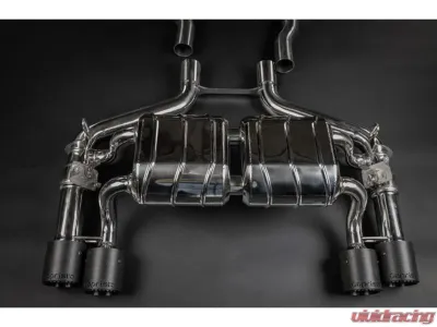 Capristo Exhaust Valved Exhaust with Mid-Silencer/OPF Spare, Wicrom Tips (OE Actuators) - 02BM09903030-G