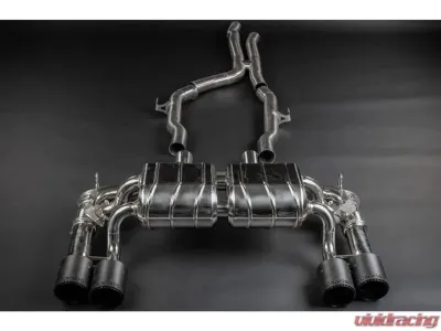Capristo Exhaust Valved Exhaust with Mid-Silencer/OPF Spare, Wicrom Tips (OE Actuators) - 02BM09903030-S