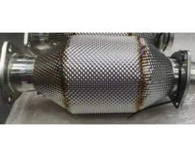 Capristo Exhaust 250 Cell Secondary Cat with Metal Heat Shields for Ferrari 308QV 328 Mondial 3.2 QV
