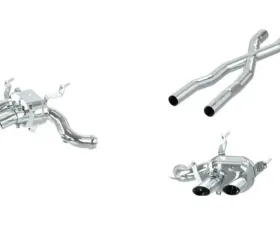 Capristo Exhaust Valved Exhaust with X-Pipe MidSilencer Replacement (OE Actuators)