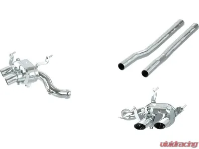 Capristo Exhaust Valved Exhaust with Straight MidSilencer Replacement (OE Actuators) - 02FE11403007