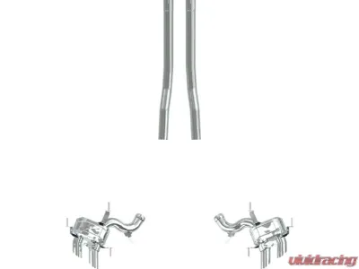 Capristo Exhaust Valved Exhaust with Straight MidSilencer Replacement (OE Actuators) - 02FE11403007