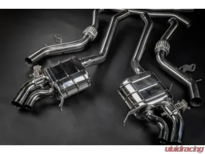 Capristo Exhaust Valved Exhaust System with Mid-Pipes for Mercedes AMG SL63 (R232) - 02MB03603017