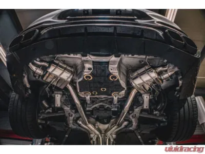 Capristo Exhaust Valved Exhaust System with Mid-Pipes for Mercedes AMG SL63 (R232) - 02MB03603017