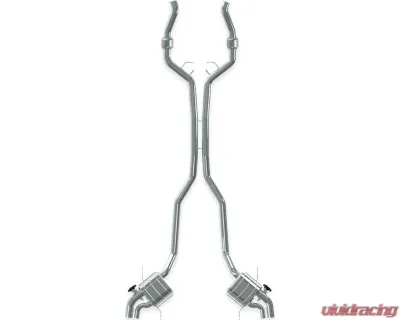Capristo Exhaust Valved Exhaust w/ Mid Pipes For OE Actuators Mercedes AMG GT63 C192 2024-2025 - 02MB08903034