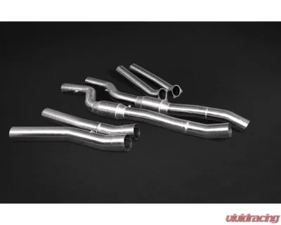 Capristo Exhaust  Mid-Silencer Delete & Straight MidPipes Exhaust System For OE Actuators Rolls Royce Cullinan 2019-2025 - 02RR12903006X