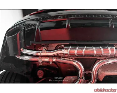 Capristo Exhaust CES3 Valved Exhaust with OEM Tips for Audi RS Q8 2019-2025 - 02AU11903013