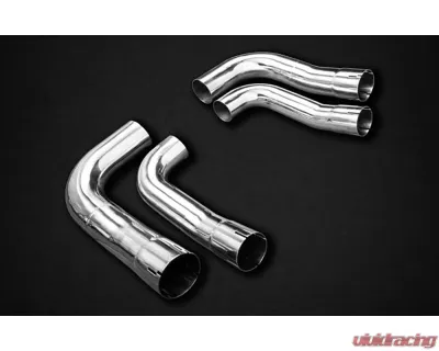 Capristo Exhaust OEM Tips Valved Exhaust w/ Middle Silencer Spare Audi SQ8 2020-2023 - 02AU11903016SQ