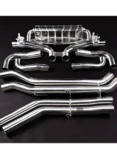 Capristo Exhaust OEM Tips Valved Exhaust w/ Middle Silencer Spare Audi SQ8 2020-2023                                     - 02AU11903016SQ - Image 5