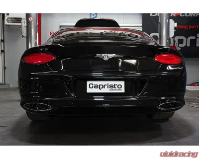 Capristo Exhaust CES3 Valved Exhaust w/ Mid-Pipes Bentley New Continental GT | GTC W12 | Speed 2019-2022 - 02BE04103011