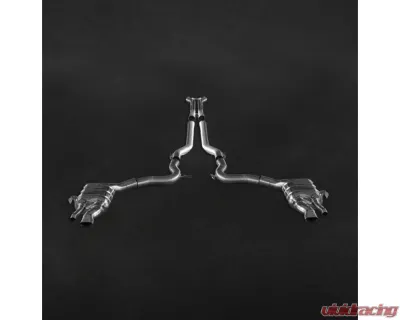 Capristo Exhaust CES3 Valved Exhaust w/ Mid-Pipes Bentley New Continental GT | GTC W12 | Speed 2019-2022 - 02BE04103011