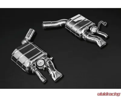 Capristo Exhaust OE Actuators Valved Exhaust w/ Mid-Pipes Bentley New Continental GT | GTC W12 | Speed 2019-2022 - 02BE04103015