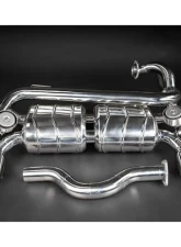 Capristo Exhaust X-Pipe Valve Exhaust w/ Cat Race CES3 Ferrari 328 GTB | GTS 1985-1989                                     - 02FE05803007 - Image 3
