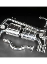 Capristo Exhaust X-Pipe Valve Exhaust w/ Cat Race CES3 Ferrari 328 GTB | GTS 1985-1989                                     - 02FE05803007 - Image 4