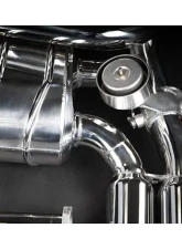 Capristo Exhaust X-Pipe Valve Exhaust w/ Cat Race CES3 Ferrari 328 GTB | GTS 1985-1989                                     - 02FE05803007 - Image 4