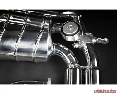 Capristo Exhaust X-Pipe Valve Exhaust w/ Cat Race CES3 Ferrari 328 GTB | GTS 1985-1989 - 02FE05803007