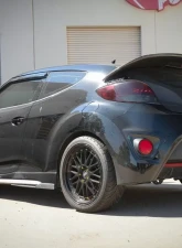 Takeda 2-1/2" - 3" 304 Stainless Catback Exhaust System w/ Black Tips Hyundai Veloster L4 1.6L 2013-2017                                     - 49-37018-B - Image 6
