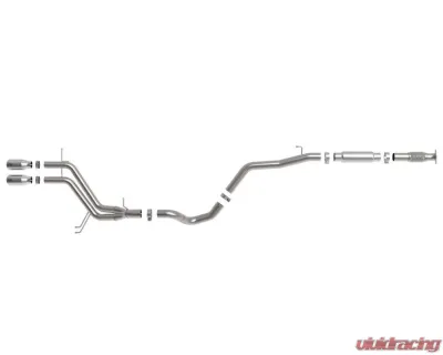 Takeda 2-1/2" - 3" 304 Stainless Catback Exhaust System w/ Polished Tips Hyundai Veloster L4 1.6L 2013-2017 - 49-37018-P