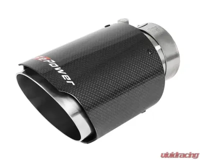Takeda 2-1/2" 304 Stainless Axle-Back Exhaust System w/ Carbon Fiber Tips Hyundai Veloster L4 1.6L 2013-2017 - 49-37019-C