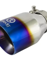 Takeda 2-1/2" 304 Stainless Axle-Back Exhaust System w/ Blue Flame Tips Hyundai Veloster L4 1.6L 2013-2017                                     - 49-37019-L - Image 3