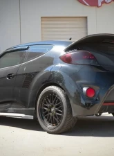 Takeda 2-1/2" 304 Stainless Axle-Back Exhaust System w/ Blue Flame Tips Hyundai Veloster L4 1.6L 2013-2017                                     - 49-37019-L - Image 6