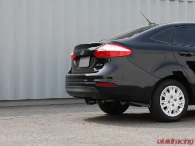 Takeda 2.25" 304 Stainless Catback Exhaust System w/ Black Tip Ford Fiesta L4 1.6L 2014-2019 - 49-33134-B