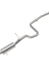 Takeda 2.5" 304 Stainless Catback Exhaust System w/ Polished Tip Ford Fiesta ST L4 1.6L (t) EcoBoost 2014-2019                                     - 49-33140-P - Image 5